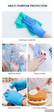 Disposable Vinyl Gloves – 100 Pcs/Pack | Powder-Free, Latex-Free, Clear, Multi-Purpose Use