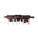 Scaffolders Kit - Leather 7 Tool Retractable With Back Support (Without Tools)
