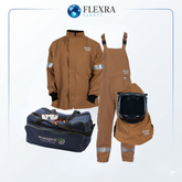 Enespro 65 Cal Arc Flash Kit with OptiShield™ Lift Front Hood – Category 4 PPE