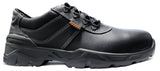 Rover S3 Safety Shoes – Black Cow Leather, Steel Toe & Puncture Resistant
