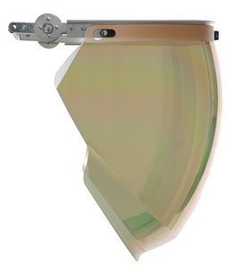 NSA Gold XTR Extreme Heat Faceshield with Metal Bracket