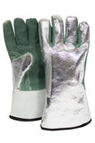 NSA Aluminized High Heat Glove with Leather Palm