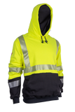 DRIFIRE FR Hi-Vis Hybrid Lined Pullover Hoodie - Type R Class 3