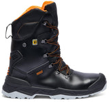 TORNADO S3 Safety Work Boots – Black Cow Leather Steel Toe Waterproof Boots