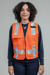 DRIFIRE® Orange FR Deluxe Vest Non-HV
