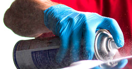 AMMEX X3 Blue Nitrile Industrial Latex Free Disposable Gloves (Case of 1000)