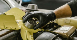 AMMEX BX3 Black Nitrile Industrial Latex Free Disposable Gloves (Case of 1000)