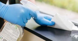 Gloveworks Blue Nitrile Industrial Latex Free Disposable Gloves (Case of 1000)