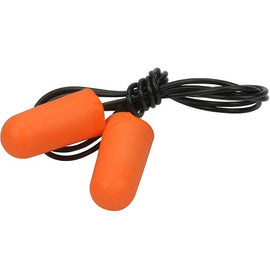 Mega Bullet™ - Disposable Soft Polyurethane Foam Corded Ear Plugs 100 per Box