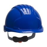 Evolution® Deluxe 6151 - Cap Style Hard Hat with HDPE Shell, 6-Point Polyester Suspension and Wheel Ratchet Adjustment