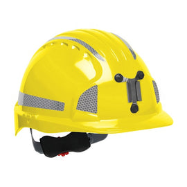 Evolution® Deluxe 6151 - Standard Brim Mining Hard Hat with HDPE Shell