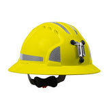Evolution® Deluxe 6161 - Full Brim Mining Hard Hat with HDPE Shell