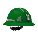 Evolution® Deluxe 6161 - Full Brim Mining Hard Hat with HDPE Shell