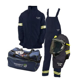 ENESPRO - AirLite™ 40 CAL Arc Flash KIT w/Vented Lift Front Hood with Rear Fan