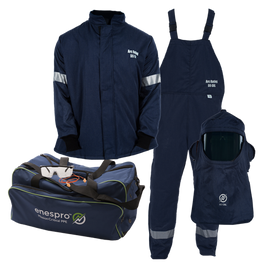 Enespro - 55 CAL Enespro Arc Flash Kit with OptiShield™ DUAL Fan Hood