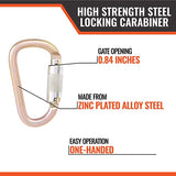 Carabineers- 1/4 turn Locking (A)