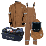 Enespro 65 Cal Arc Flash Kit with OptiShield™ Lift Front Hood – Category 4 PPE