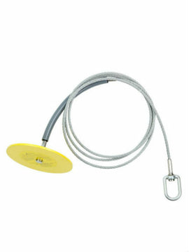 5K Drop Through Anchor - 8.5' w/6" Round Plate