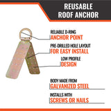 Reusable Roof Anchor