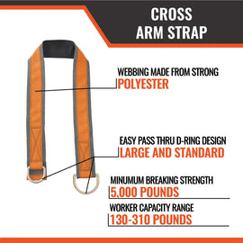 4' Cross Arm Strap