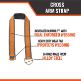 4' Cross Arm Strap