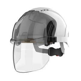 EVO® VISTAshield® Safety Helmet with Integrated Faceshield - Vented