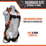Razorback Elite Sternal D-Ring Harness