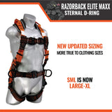 Razorback Elite Maxx Sternal D-Ring Harness