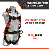 Razorback Elite Maxx Sternal D-Ring Harness