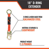 Malta Dynamics 18” D-Ring Extender