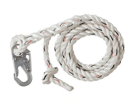 25' Vertical Lifeline Assembly with Snap Hooks