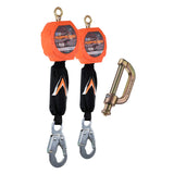 C7201D Dual 11' Pygmy Hog Web SRL w/Snap Hook