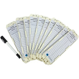 Ladder Inspection Tag Kit (10 Holders, 10 Inserts & 1 Pen) – Safety Compliance System