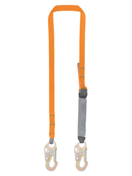 6' Single Ext Lanyard w/Snap Hook