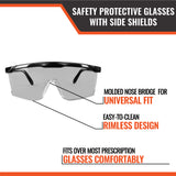 Safety Protective Glasses With Side Protection