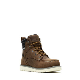 Women's Trade Wedge Unlined 6" Moc-Toe Composite-Toe Work Boot