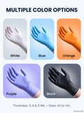 Disposable Vinyl Gloves – 100 Pcs/Pack | Powder-Free, Latex-Free, Clear, Multi-Purpose Use