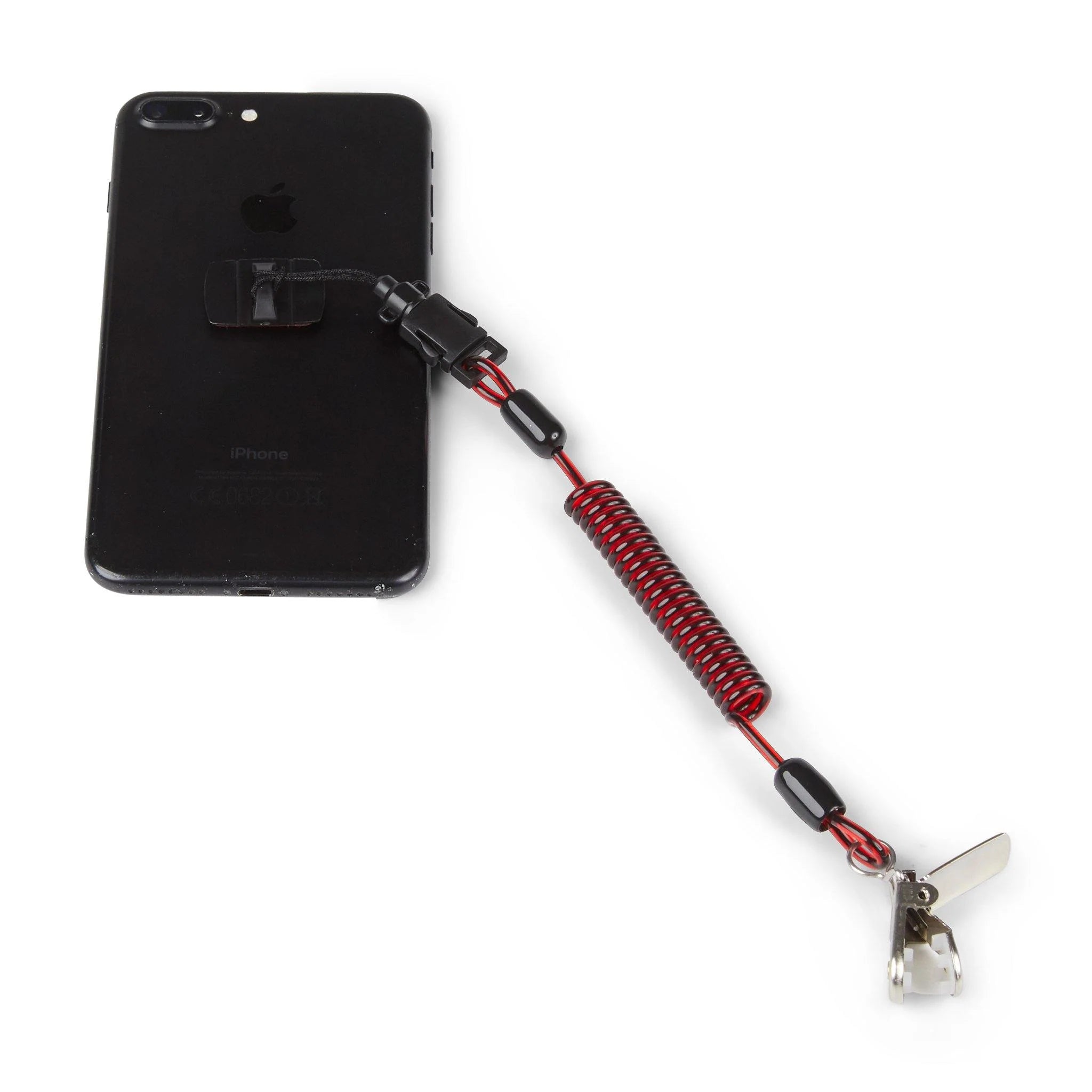 Coil E-Tether With Steel Clamp & E-Catch - 0.5kg / 1.1lb