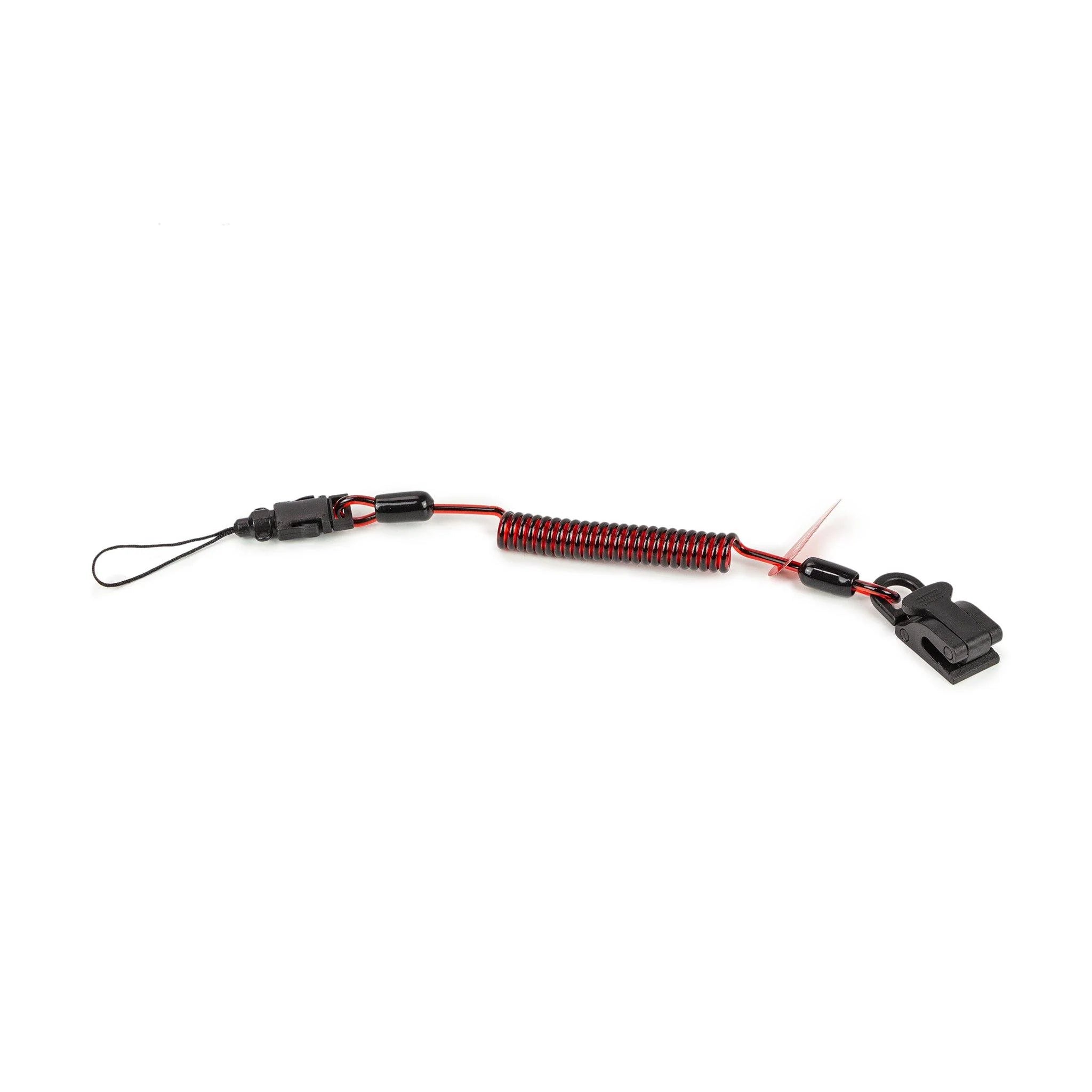 Coil E-Tether With Poly Clamp (Non-Conductive) - 0.5kg / 1.1lb