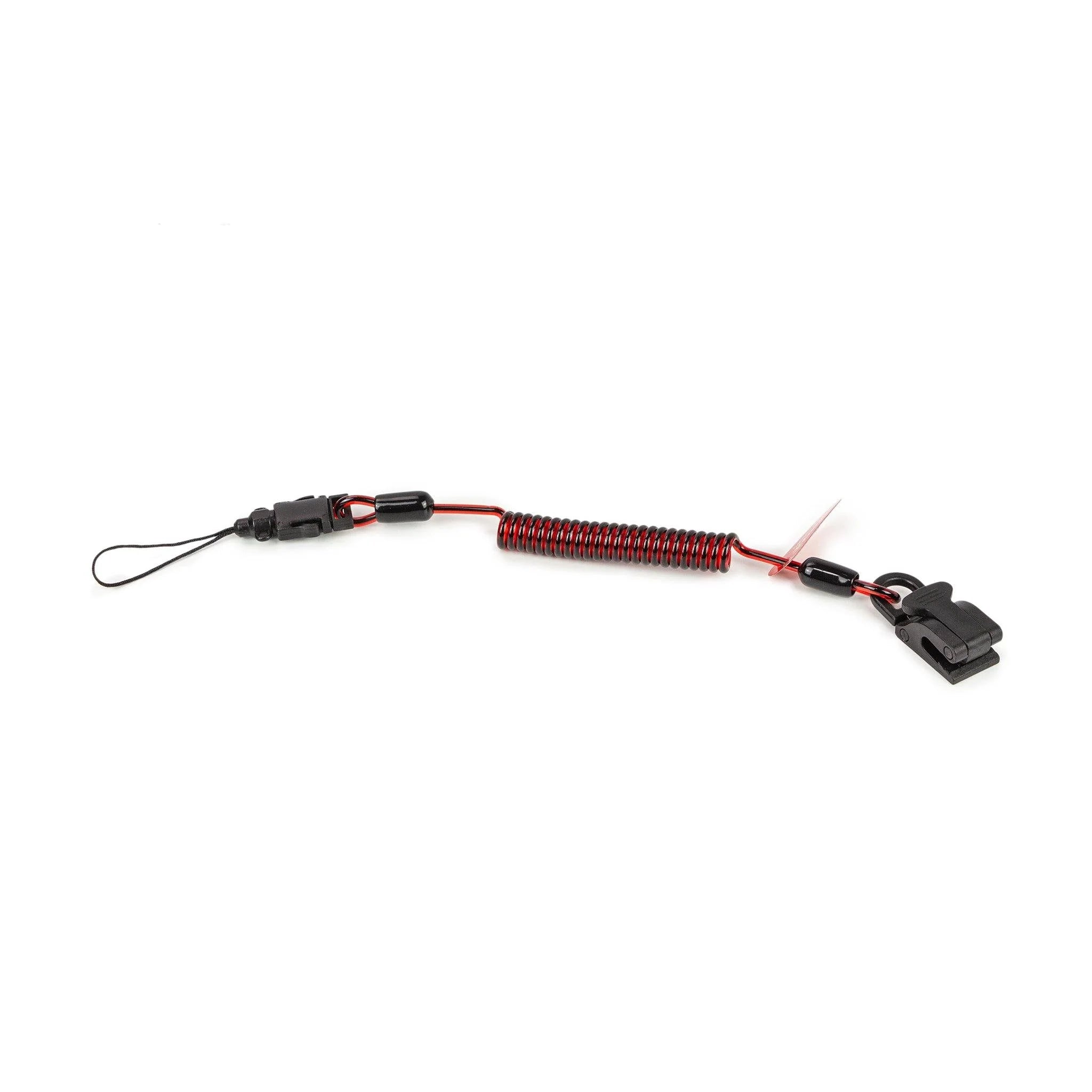 Coil E-Tether With Poly Clamp & E-Catch (Non-Conductive) - 0.5kg / 1.1lb