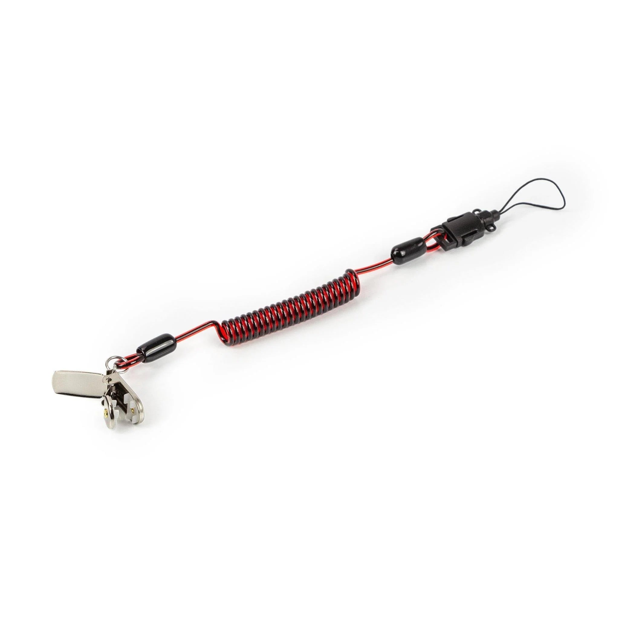 Coil E-Tether With Steel Clamp - 0.5kg / 1.1lb
