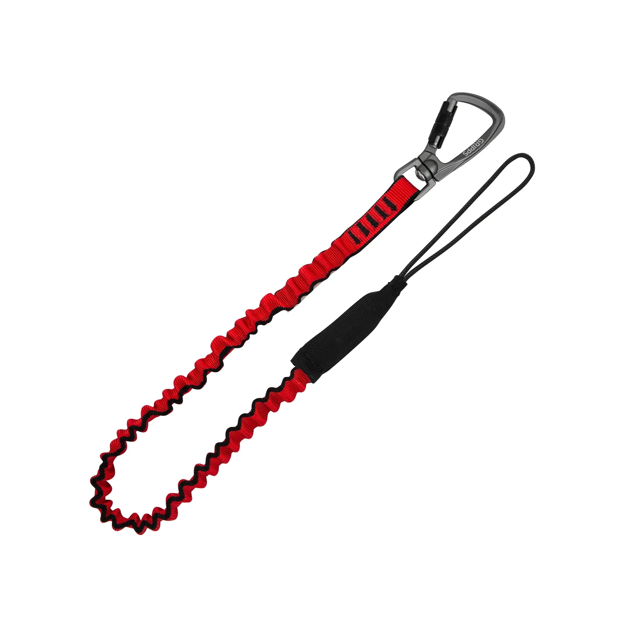 Bungee Tether Dual-Action Swivel Carabiner - 7kg / 15lb