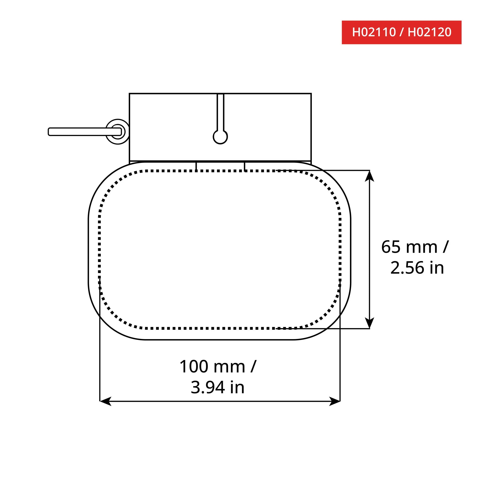 Leather Retractable Tape Measure Holster