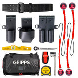 Scaffolders Kit - Leather 4 Tool Retractable