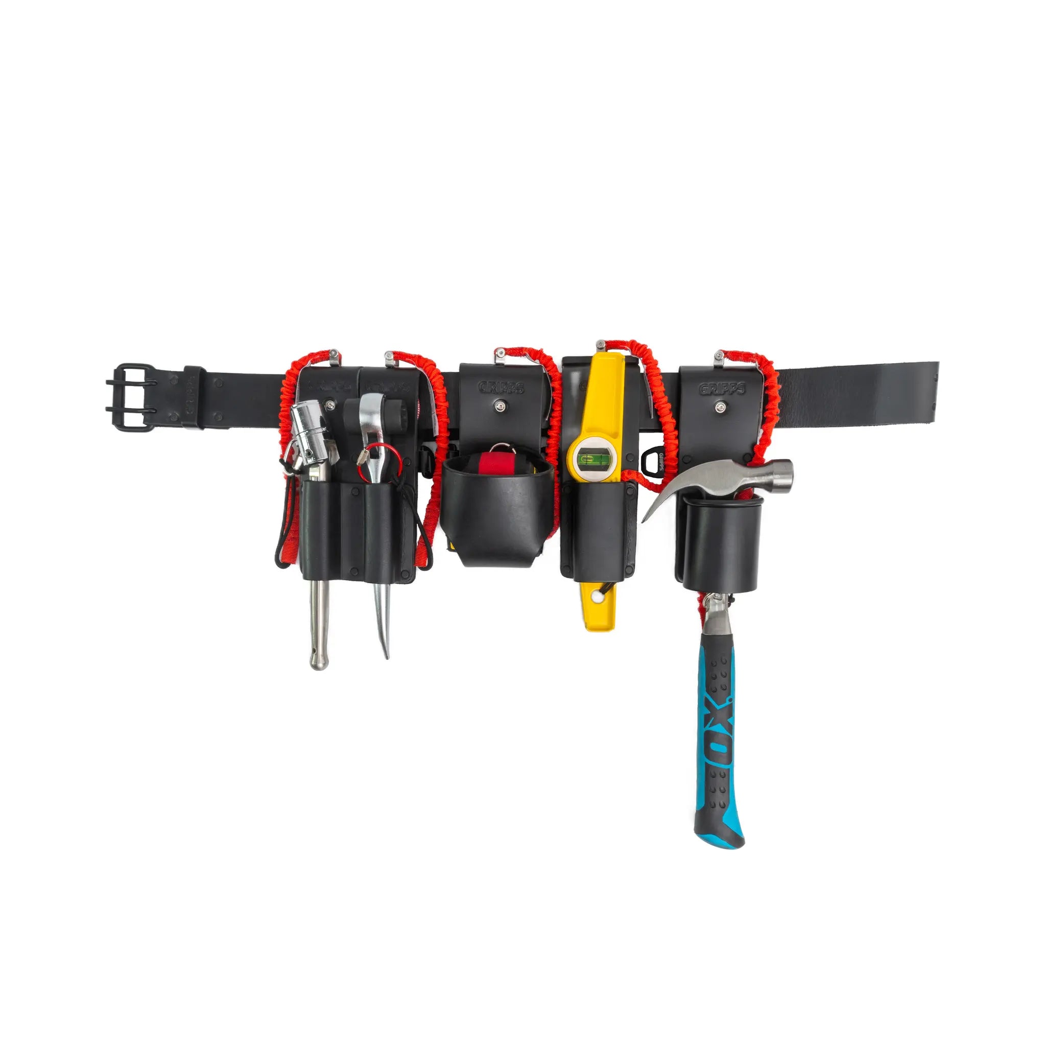 Scaffolders Kit - Leather 5 Tool Retractable