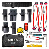Scaffolders Kit - Leather 7 Tool Retractable