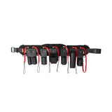 Scaffolders Kit - Leather 7 Tool Retractable With Back Support (Without Tools)