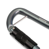 Dual-Action Carabiner, Non-Swivel - 7kg / 15lb