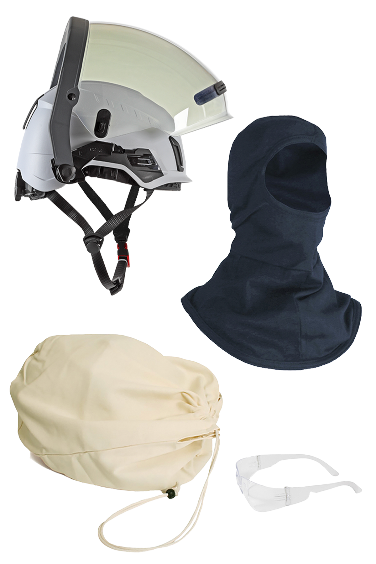 Enespro® 20 cal Hover XTR™ Series Faceshield Kit with Universal Full Brim Adapter