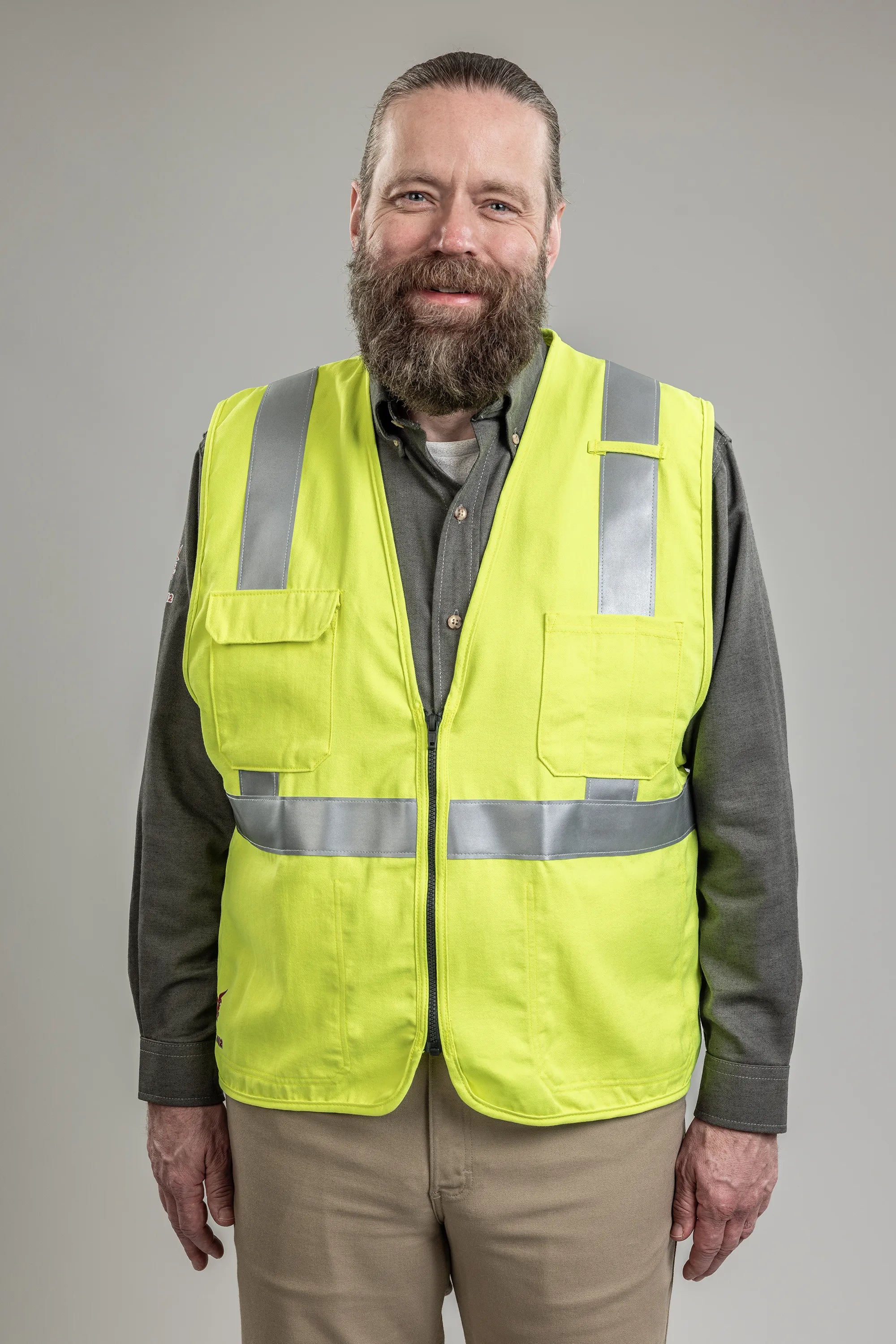 DRIFIRE® FR Hi-Vis Twill Deluxe Class 2 Vest